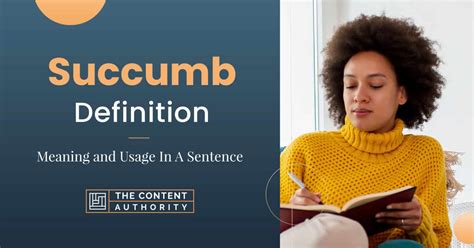 succumb in a sentence.